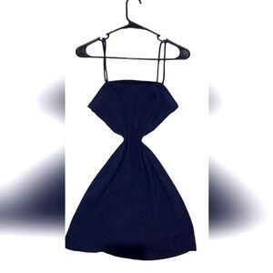 Dark Blue Mini Dress